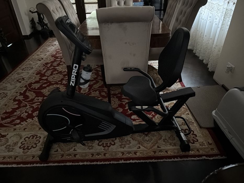 Bicicleta fitness orizontala Zipro Glow WM, Volanta 8kg