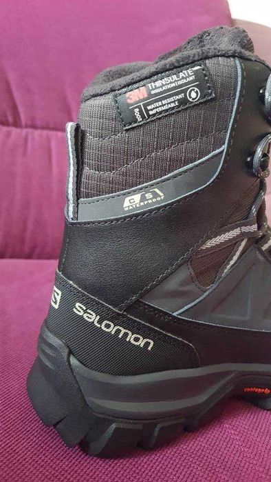 Ghete trekking Salomon Chalten Ts CswpThinshulate marime38 2/3 zero km