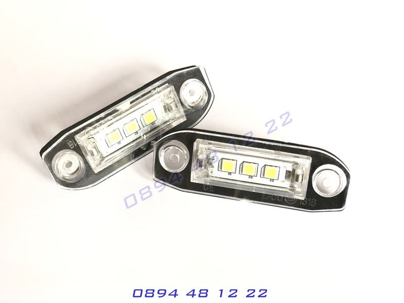 LED Плафони Volvo XC90 S60 XC70 V70 Заден Номер Диодни ЛЕД Осветление