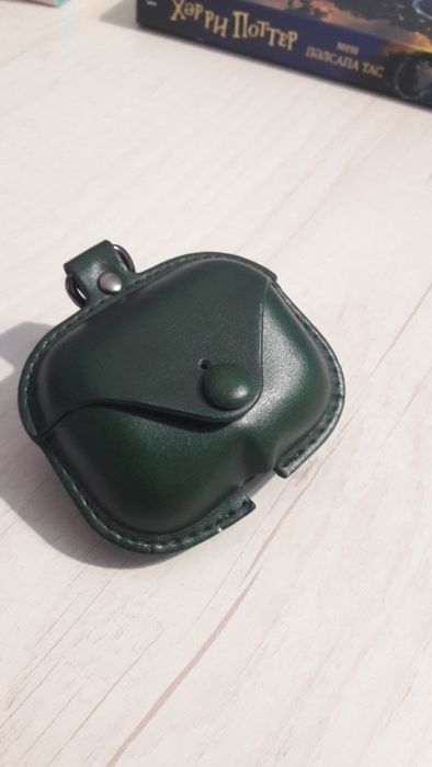 Кожанный чехол для AirPods Pro