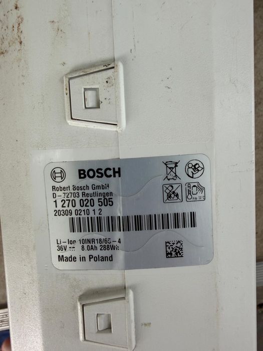 vand Baterie bicicleta electrica Bosch Mufa lata - prindere cadru