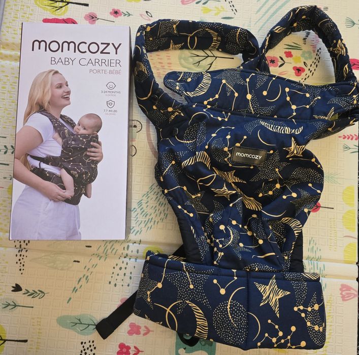 Ергономична раница MomCozy 3 - 24 месеца / 3,5 - 20 кг