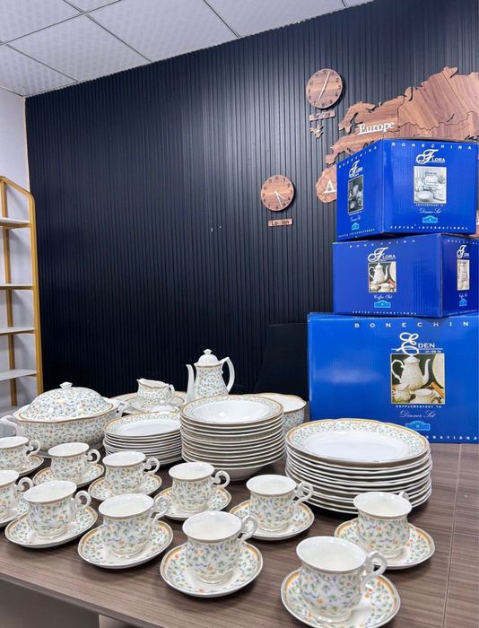 Посуда фарфор новый