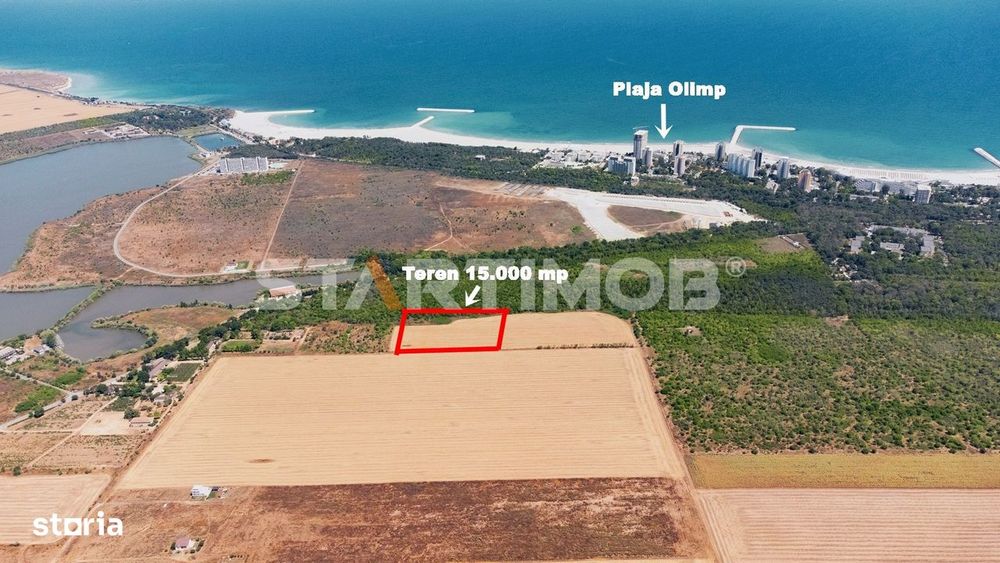 Teren ideal investitie litoral zona statiunii Olimp