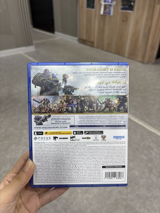Диск Space Marin PS5 в отличном состоянии