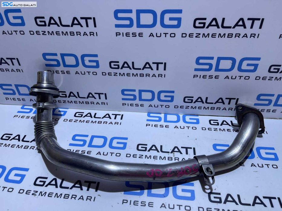 Teava Conducta Racitor Gaze EGR Peugeot 508 2.0 HDI 2010 - 2018 Cod 81921U 72027661 9652264880  [S0167]