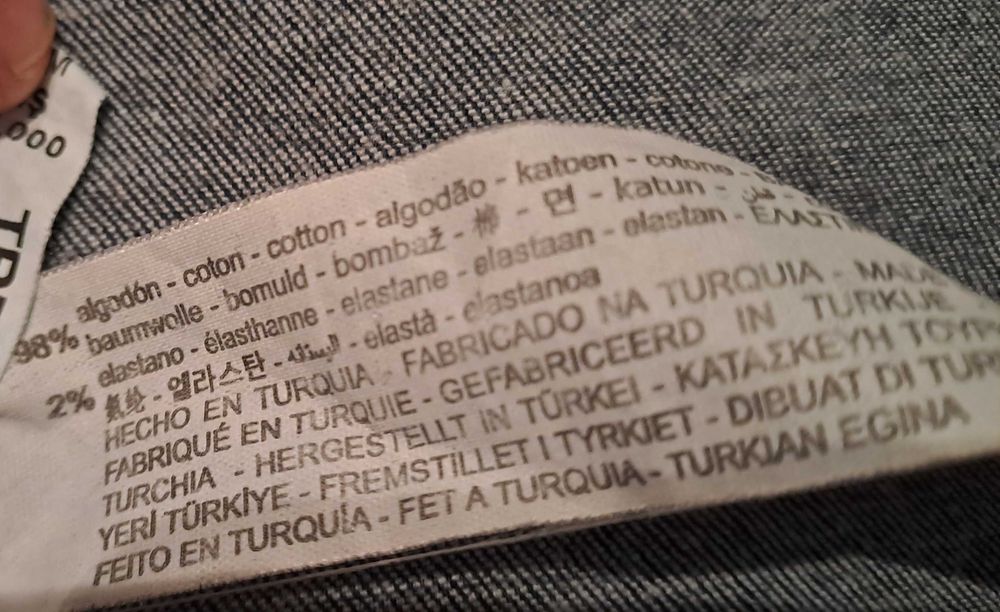 Jachetă lungă blugi