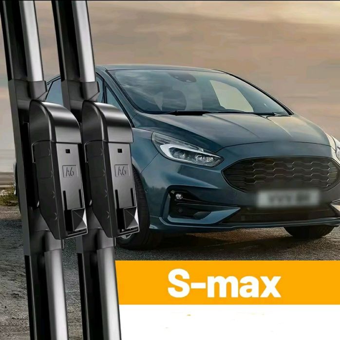 НОВИ предни чистачки за Ford S-Max 2015–2020 – комплект 2бр (76см + 71