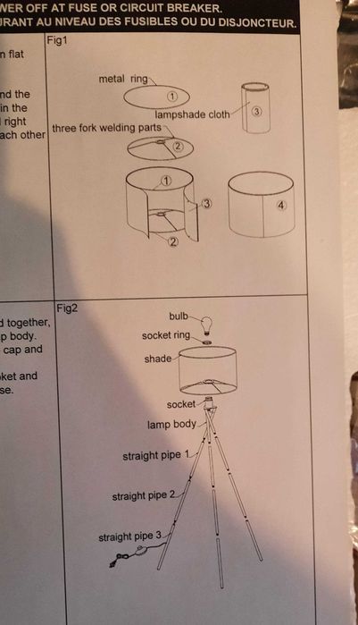Plafoniera modernă cu LED si Lampadar