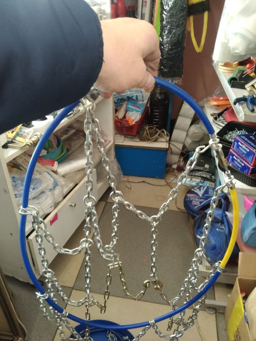 Цепи на колеса ,новые