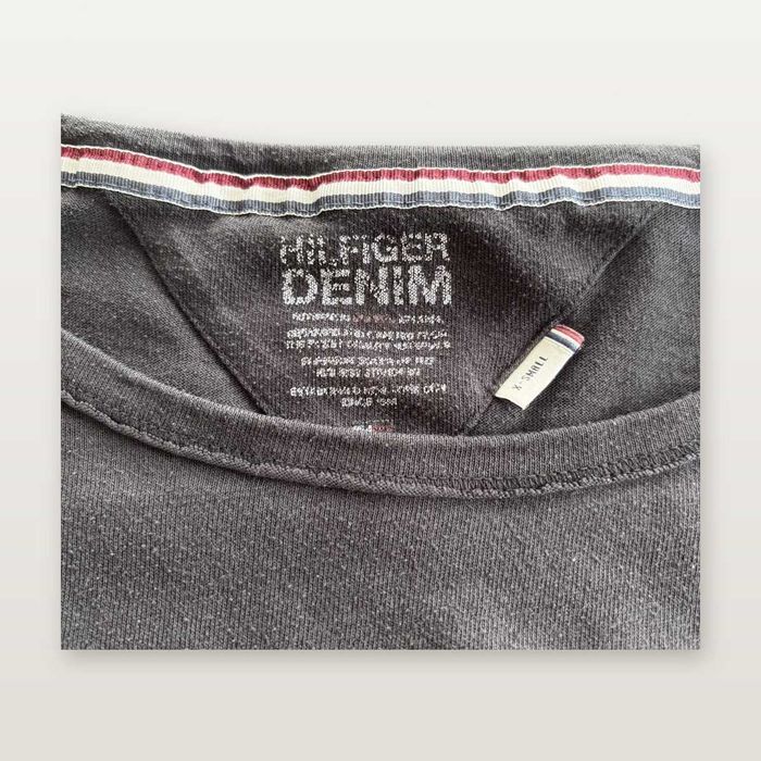 Tommy Hilfiger Denim тениска тъмносива
