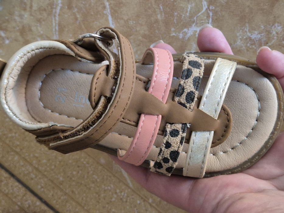 Sandale fetițe - din piele naturală 21