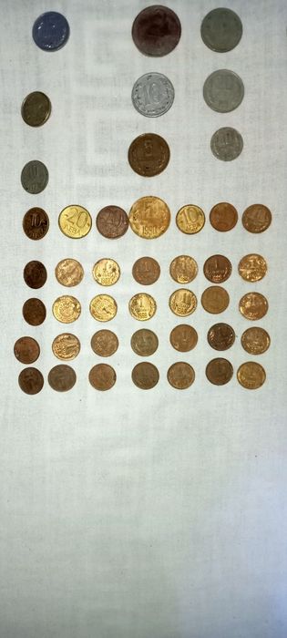 Колекция стари и снтични монети  колекционерски
