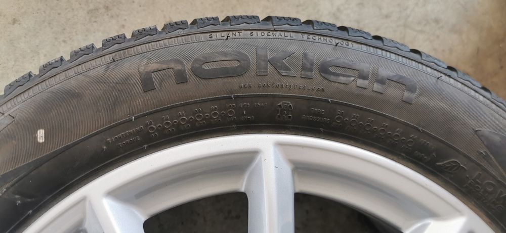 Roti  iarna BMW X1 X2  5x112  17' Noi. anvelope nokian 225 55 17