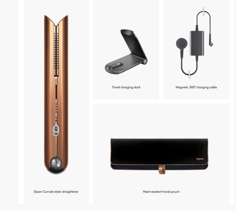 Безжична Преса за Коса "Dison Corrale"