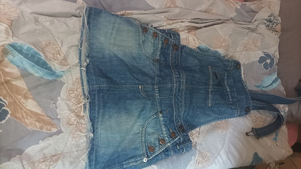 Сарафан джинсовый