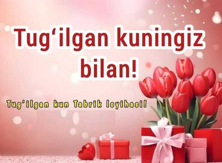 Tug'ilgan kunga tabrik loihasi - syurpriz qo'ng'iroq