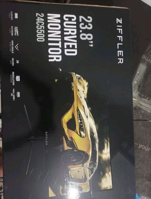 ZIFFLER 23.8 Monitor, 24C5500, 100 HZ