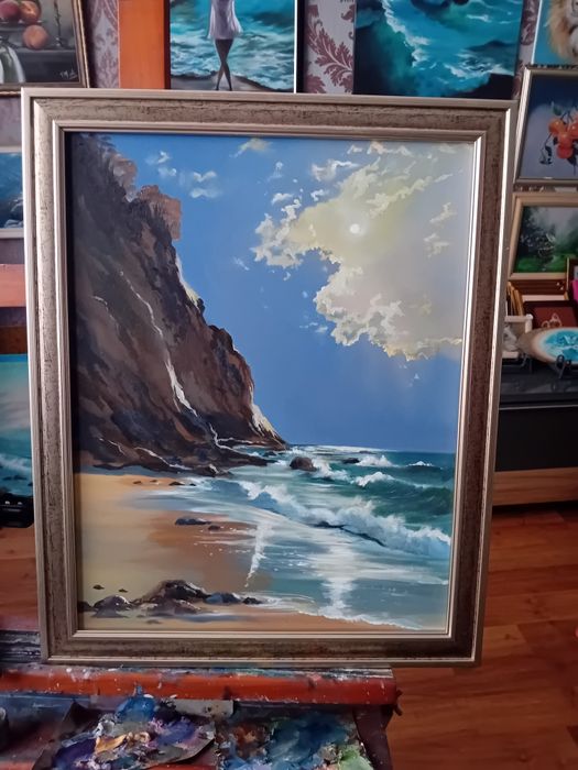 Картина "Побережье" масло