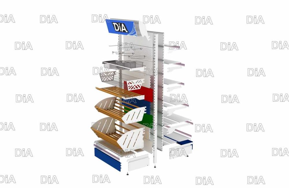 Торговое оборудование для магазина, стеллаж, прилавок витрина aeto