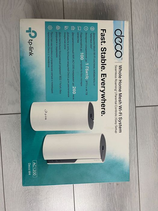 Продам роутер wifi mesh TP-link deco m4
