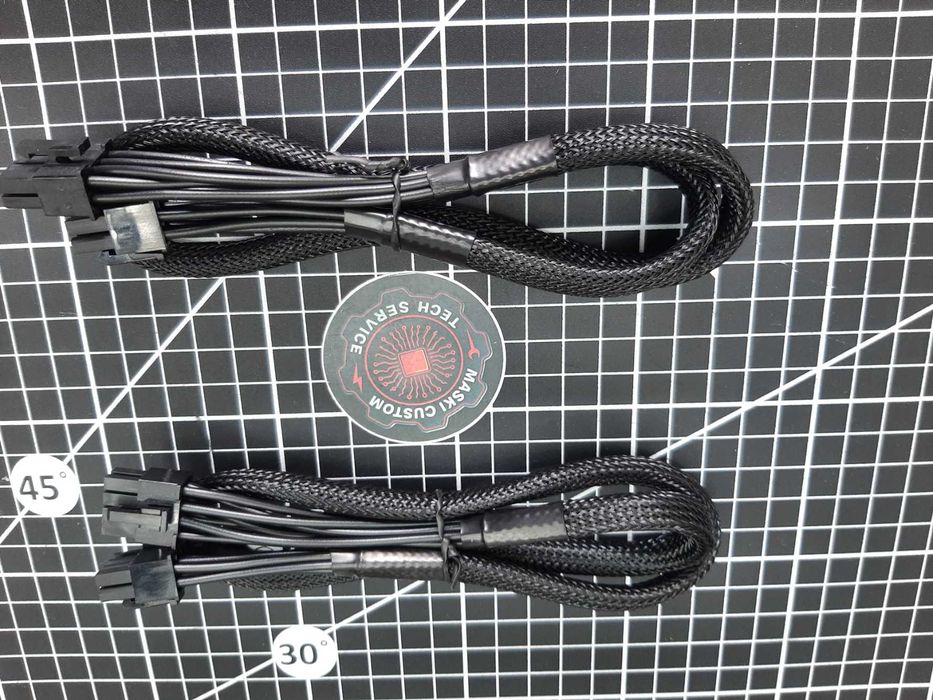 Cablu EVGA de alimentare PCI-e / placa video, cu 8 pini la 6+2 pini