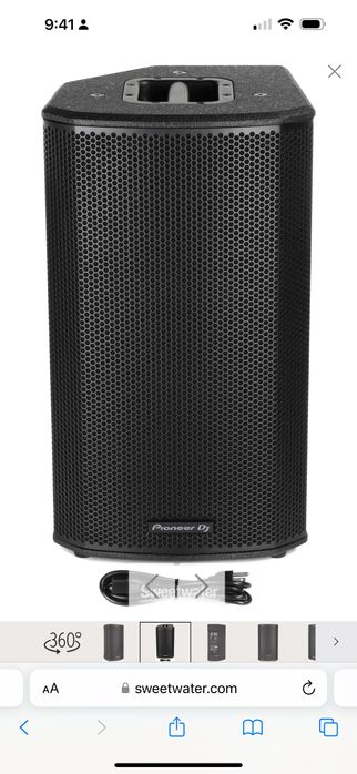 Pioneer DJ XPRS122 12-inch Active Loudspeaker Speaker - Black