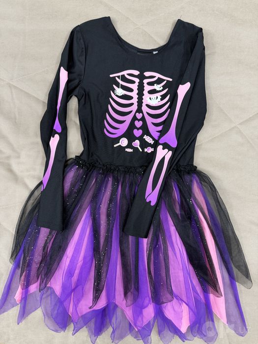 Платье карновальное на Halloween ведьмочка