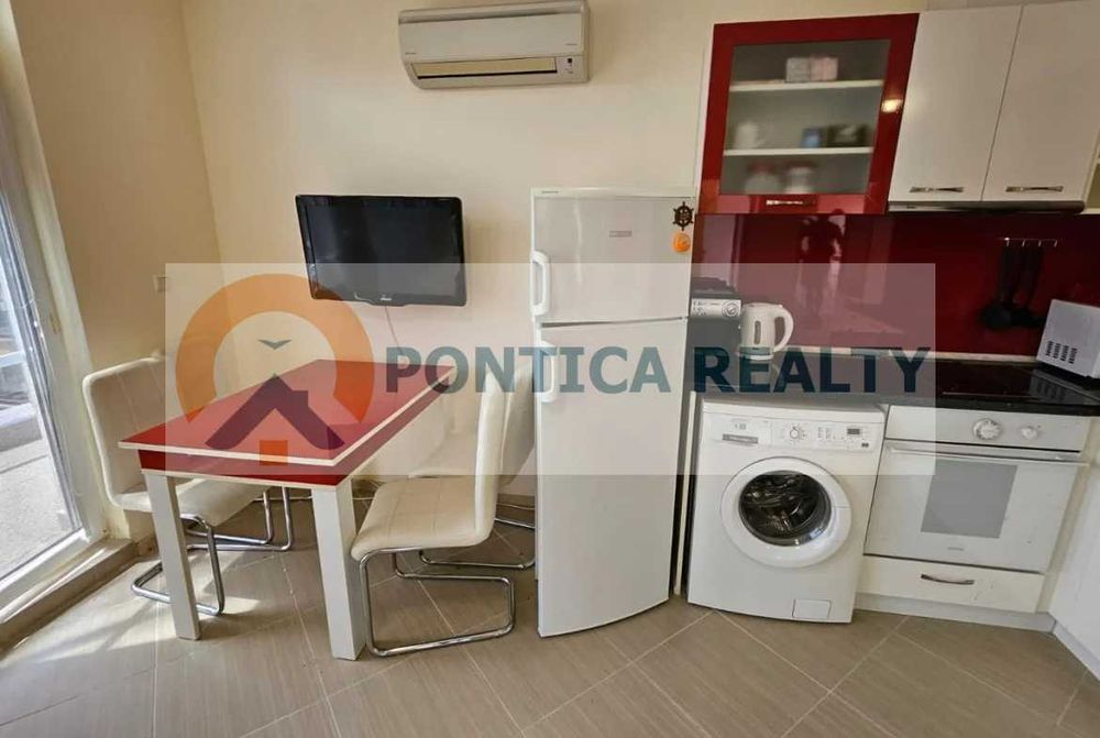 Двустаен апартамент в Китен, без такса с гледка море