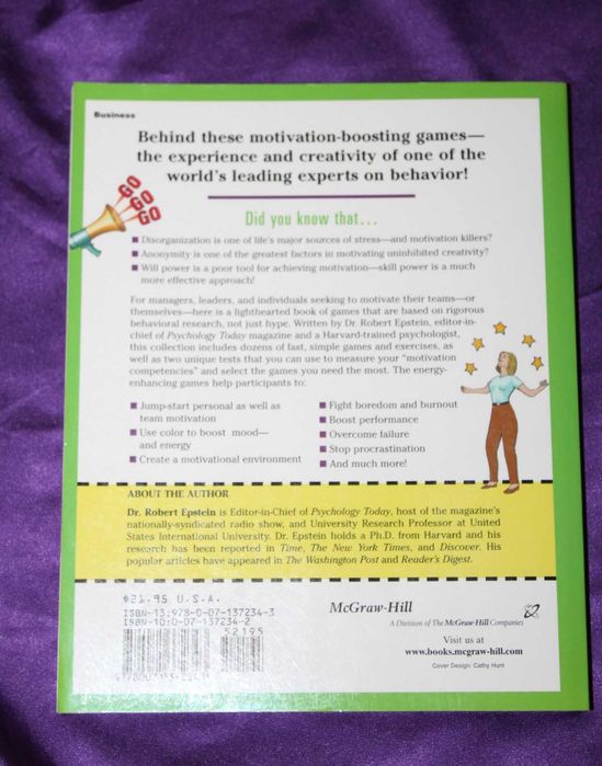 lot 4 carti dezvoltare profesionala training motivatie gandire The big book of motivation games brain building games customer service training games