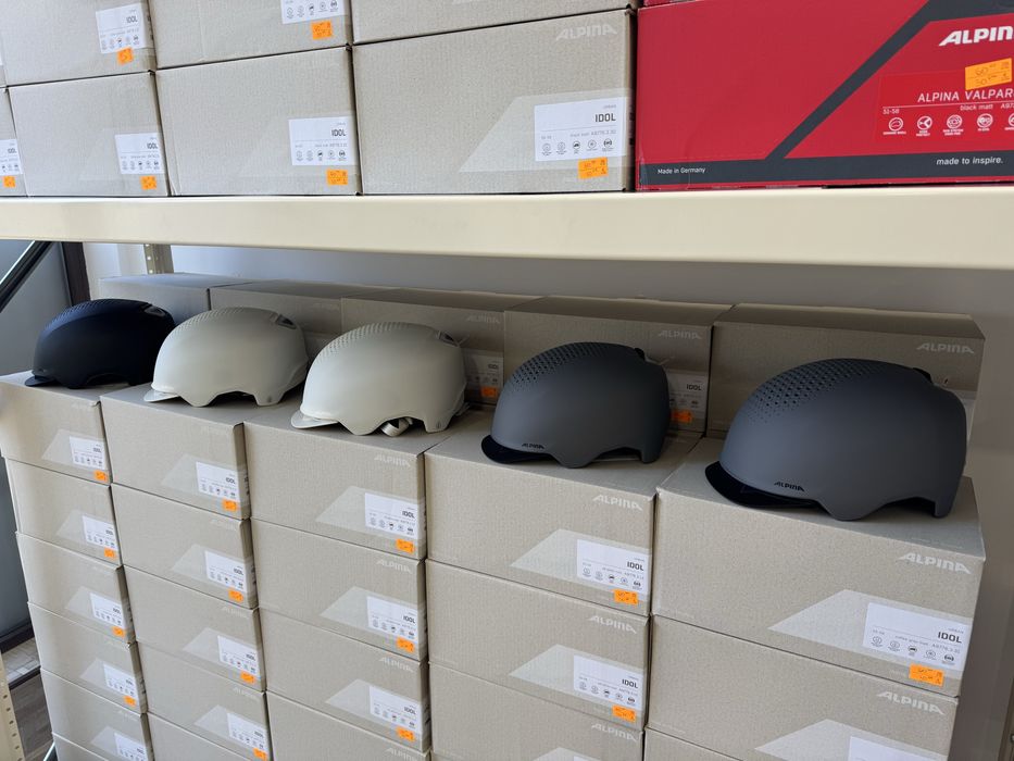 100бр Велосипедна каска Alpina IDOL