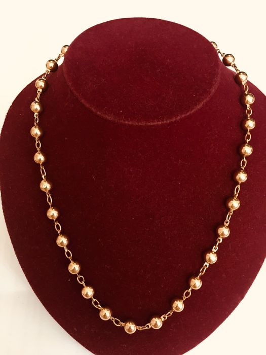 Продам золотые бусы(цепь)