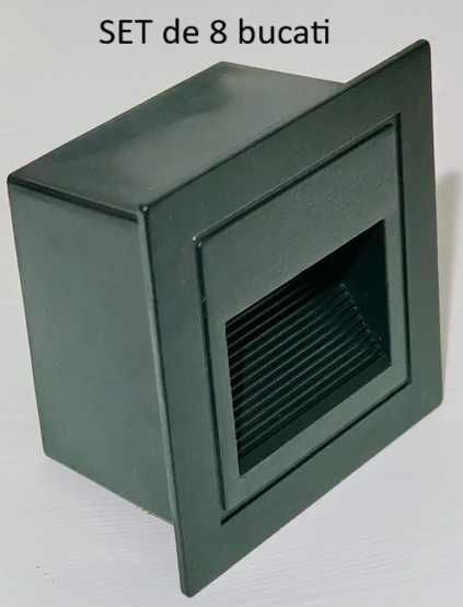 8 buc lumini LED scări aplice încastrate perete scări coridoare hol