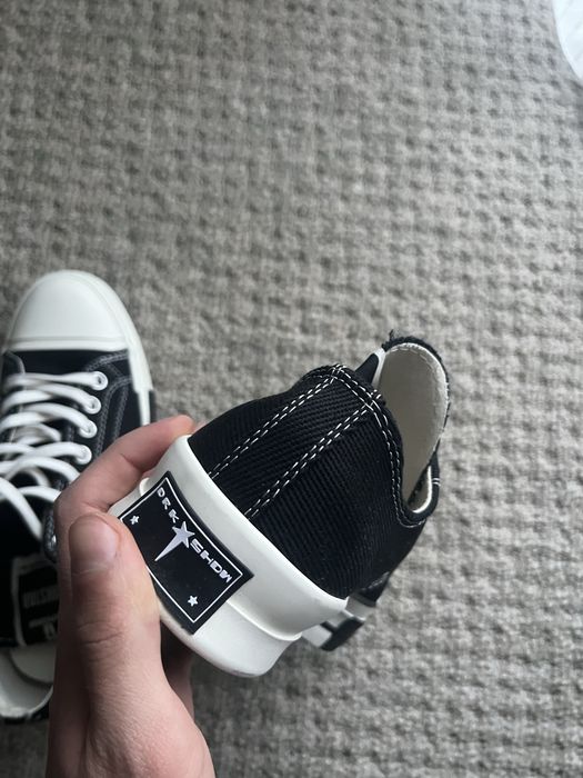 rick owens converse drkstar