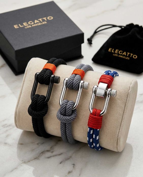 Премиальные мужские браслеты с США и Европы