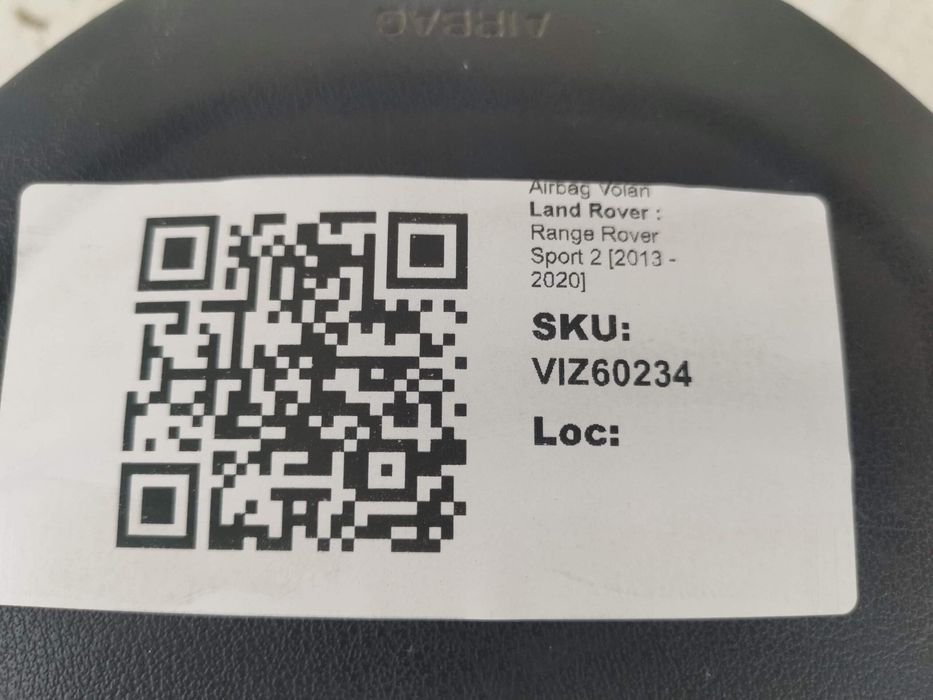 Въздушна възглавница за волан Ленд Роувър / Land Rover Range Rover Spo