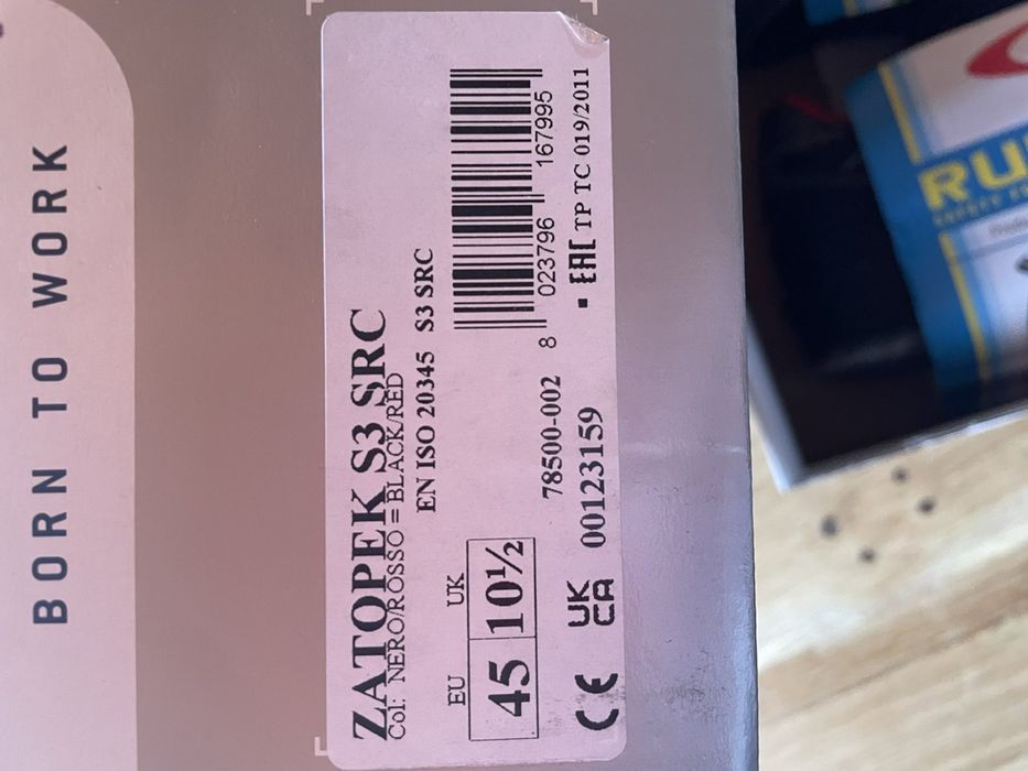 Работни обувки Cofra Zatopek S3 SRC - номер 42,43