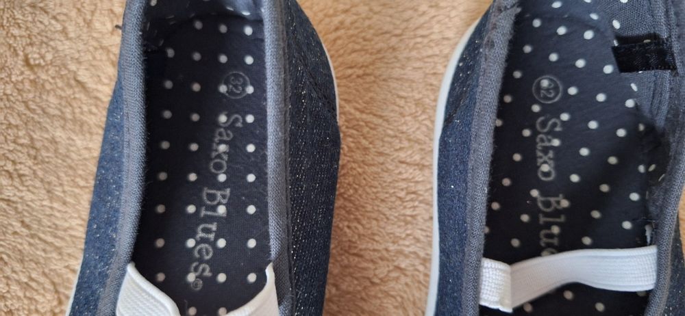 Нови пантофки/балеринки ORCHESTRA, 31 н-р, 20см стелка, тъмно сини