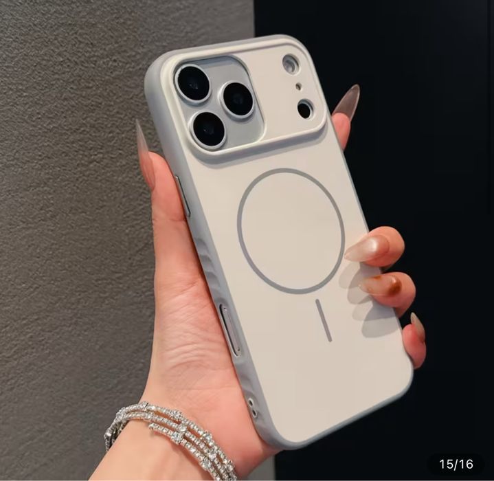 Husa Silicon Incarcare Magsafe Slim Iphone 17 17 AIR 17 PRO 17 PRO MAX