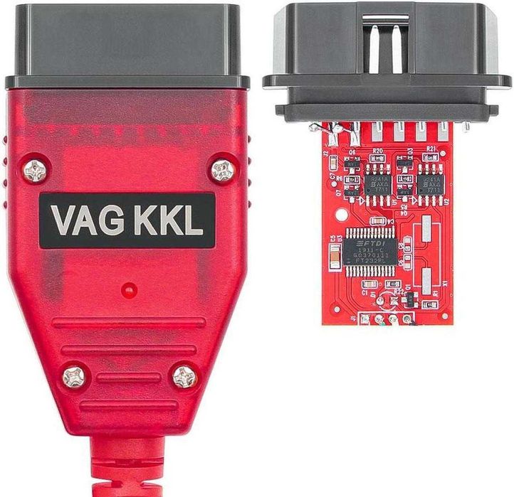 VAG COM KKL 409.1 FTDI FT232RL Real 9241A за VW/Audi/Seat/Skoda