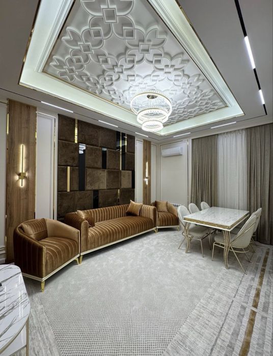 3-комнатная квартира с террасой в новостройке, Юнусабад