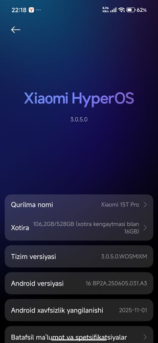 Xiaomi 15 T pro 12gb/512gb full