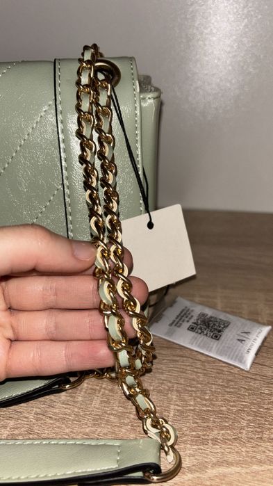 Geanta ARMANI EXCHANGE light olive green