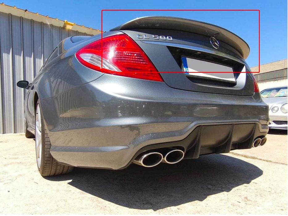 Спойлер заден капак за Mercedes CL-Class W216