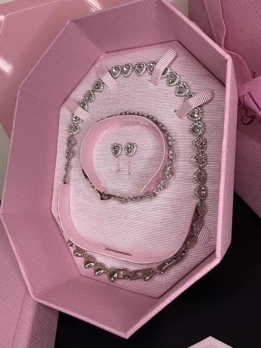 Set Swarovski x Ariana Grande Love Silver