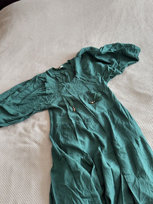 Изумрудное платье