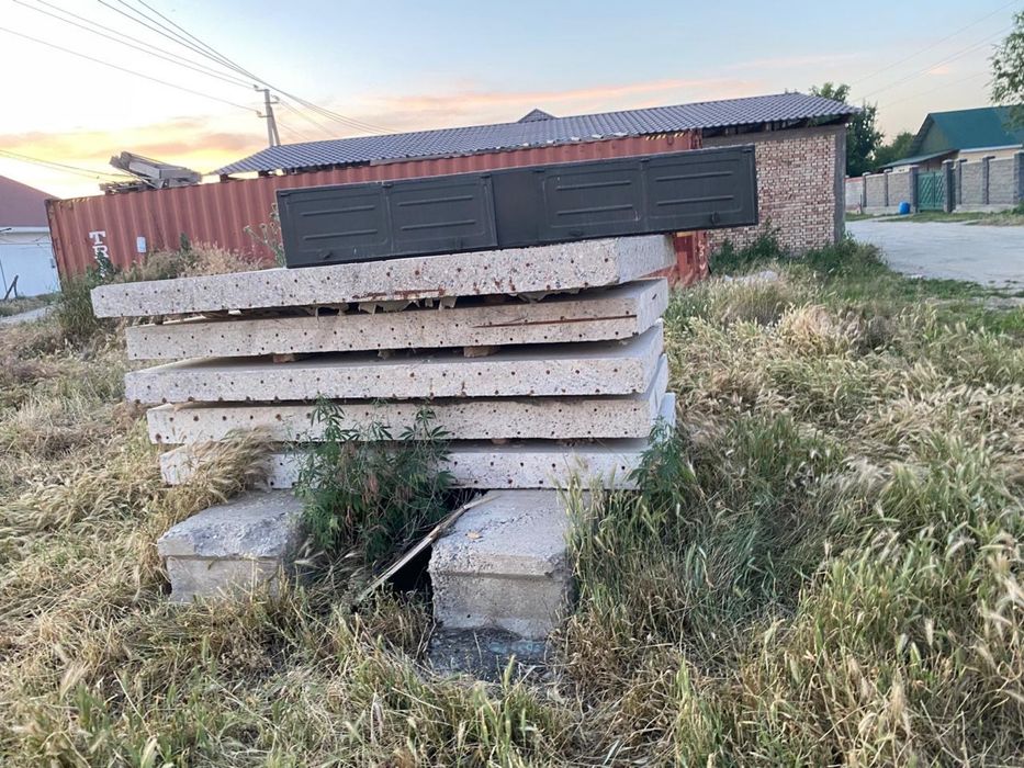 Плиты бетонные