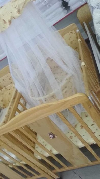 кроватка детская деревянная б/у