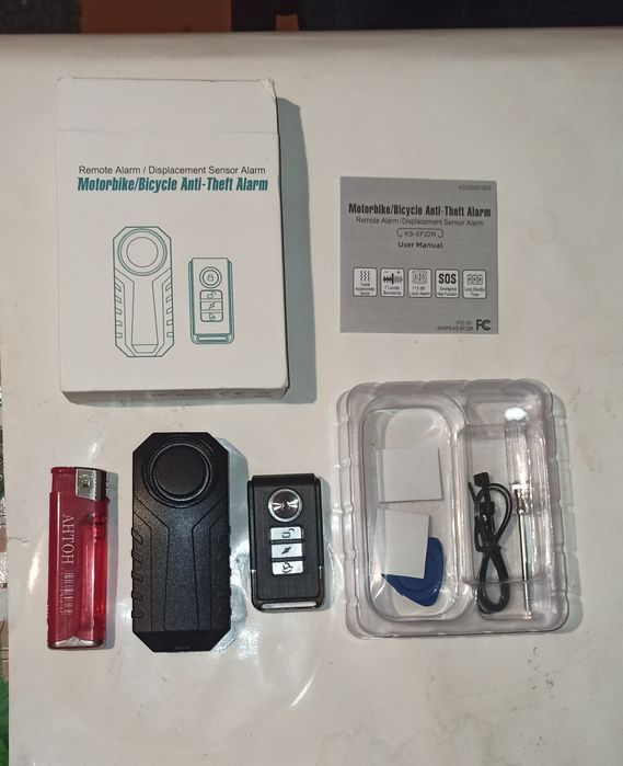 Универсальная сигнализация велосипед коляска мотоцикл мопед самокат