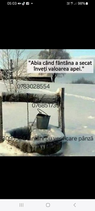 Tuburi beton pentru fantani,, fose,, camine apometru montaj transport